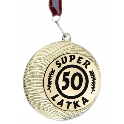MEDAL SUPER 50 LATKA METAL