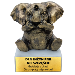 DUŻY SŁONIK NA SZCZĘŚCIE DLA INŻYNIERA