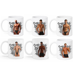 KUBEK SEXY SIP Z ROZBIERANYM MĘŻCZYZNĄ