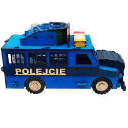 WÓZ POLICYJNY NA 70 URODZINY