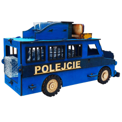 WÓZ POLICYJNY NA 70 URODZINY