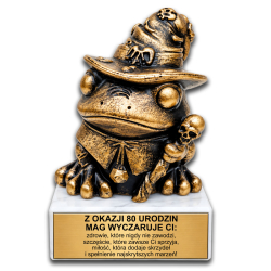 STATUETKA CZARODZIEJ NA 80 URODZINY